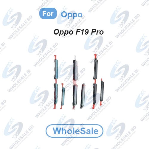 Power Volume Out Side Key Side Button For Oppo F19 Pro (CPH2285) External Side Buttons Volume Control Button Outside Side Keys (Wholesale) - Price in Bangladesh