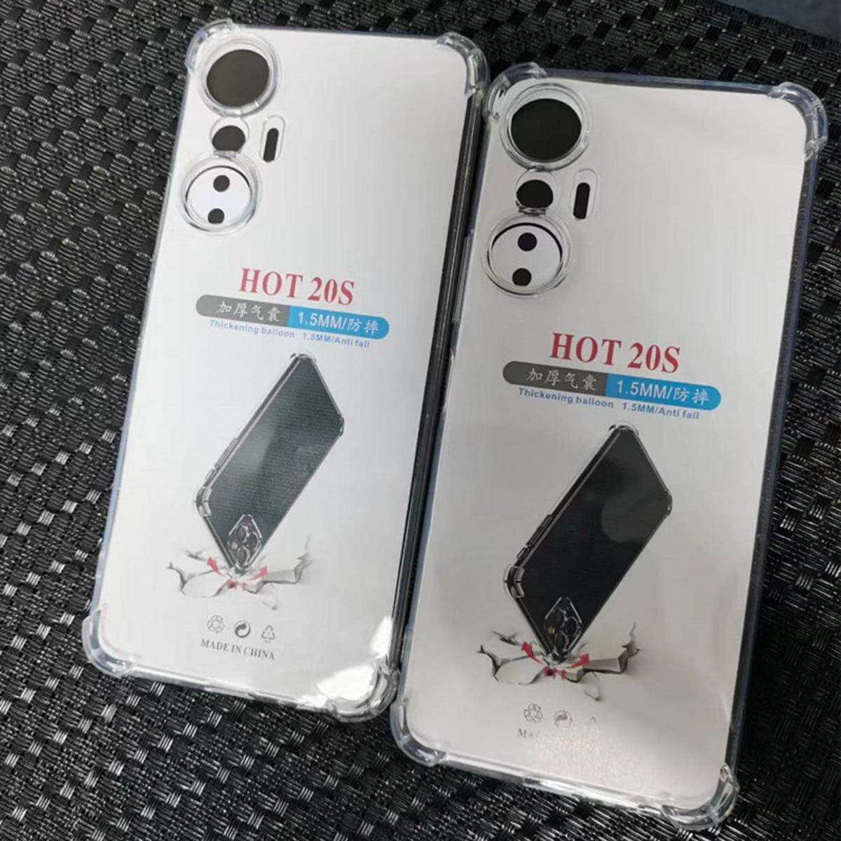 infinix Hot 20i Premium Silicone Case Crystal Clear Soft Tpu Ultra-Thin Transparent Flexible Protective Mobile Phone Back Cover