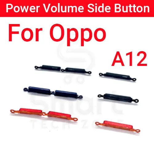 Power Volume Out Side Key Side Button For Oppo A12 External Volume Button + Power ON OFF Replacement Parts Price in Bangladesh - Mobile.com.bd