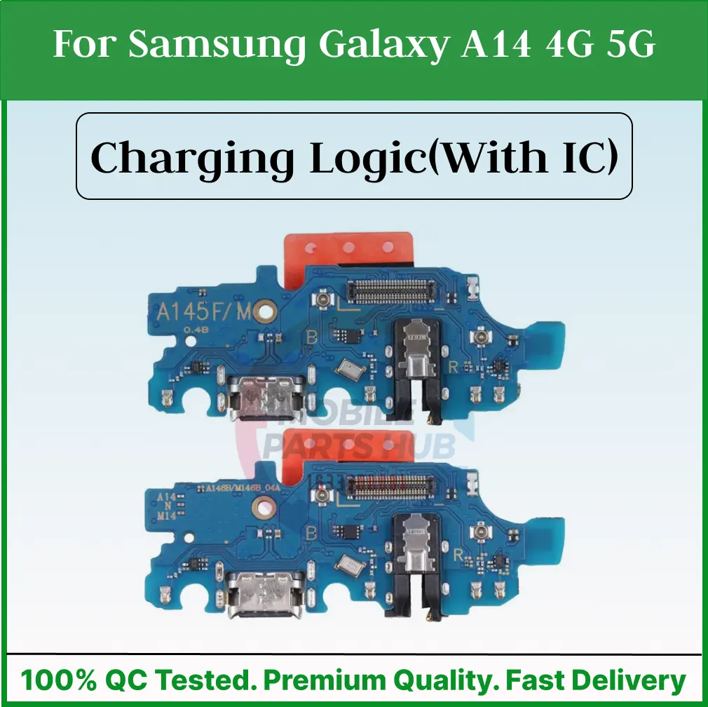 Charging Logic Board For Samsung Galaxy A14 4G 5G Charging Port For (SM-A145 SM-A146) USB Plug PCB Dock Connector Spare parts - Price in Bangladesh