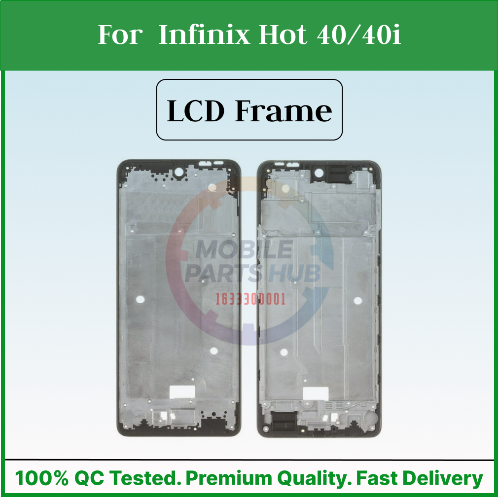 For Infinix Hot 40/40i Front LCD Frame Middle Chassis Housing Mobile Parts & Accessories Price in Bangladesh - Mobile.com.bd