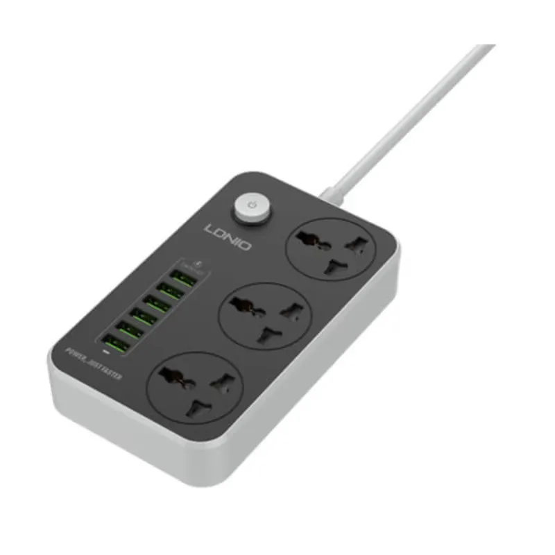 LDNIO SC3604 65W 3 Port Power Socket - Price in Bangladesh