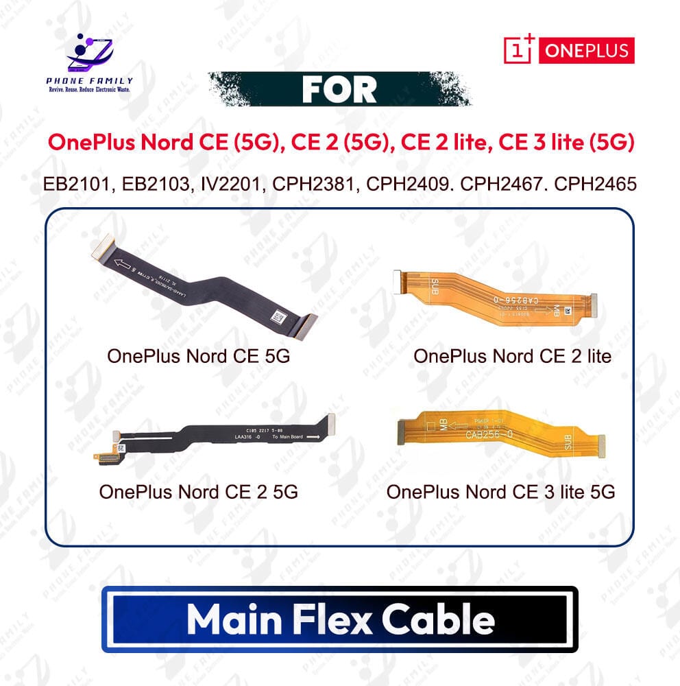OnePlus Nord CE 5G, CE 2 5G, CE 2 lite, CE 3 lite 5G Main Board Motherboard Connector Flex Cable - Price in Bangladesh