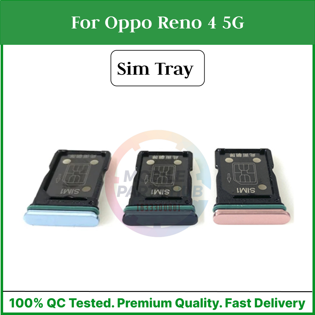 Oppo Reno 4 5G Sim Tray with Sim Ejector Pin Replacement Part Mobile Parts & Accessories Price in Bangladesh - Mobile.com.bd