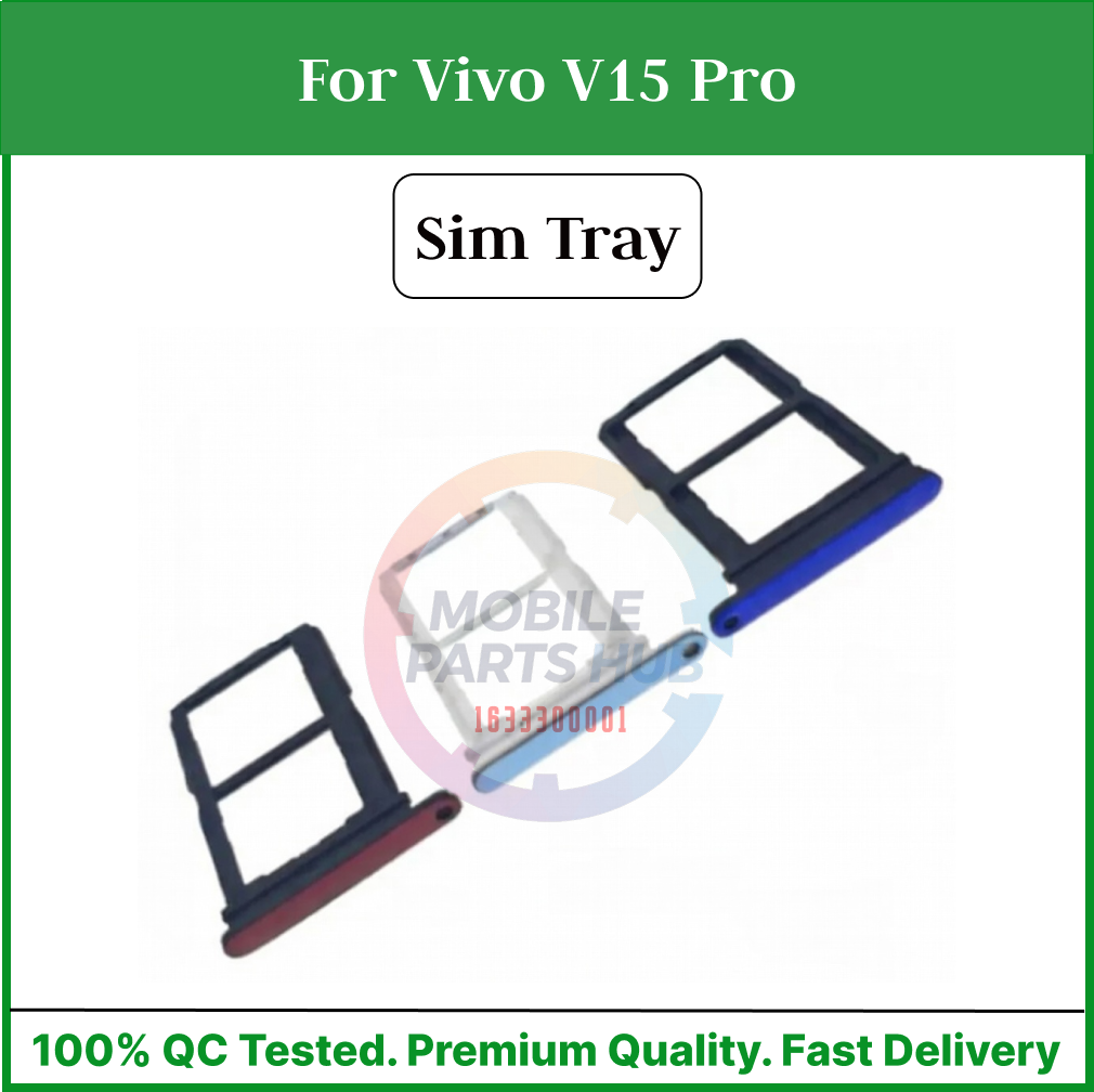 Vivo V15 pro Sim Tray Micro SD Card Slot with Sim Ejector Pin Replacement Part Mobile Parts & Accessories Price in Bangladesh - Mobile.com.bd