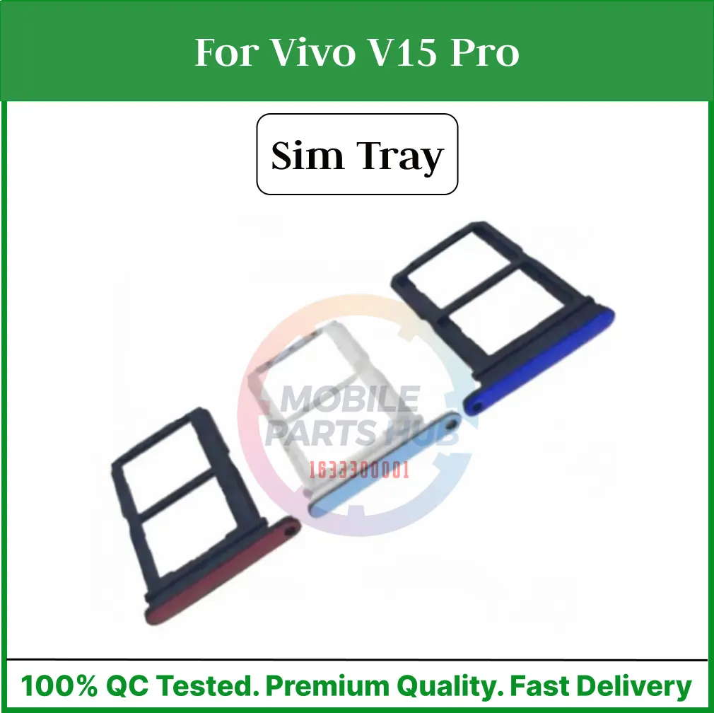 Vivo V15 pro Sim Tray Micro SD Card Slot with Sim Ejector Pin Replacement Part Sim Trays & Ejector Pins Price in Bangladesh - Mobile.com.bd