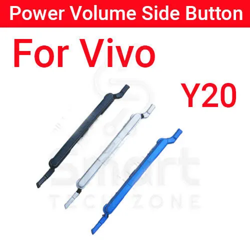 Compatible with Vivo Y20 External Side Buttons Volume Control Button Outside Side Keys Replacement Parts Price in Bangladesh - Mobile.com.bd