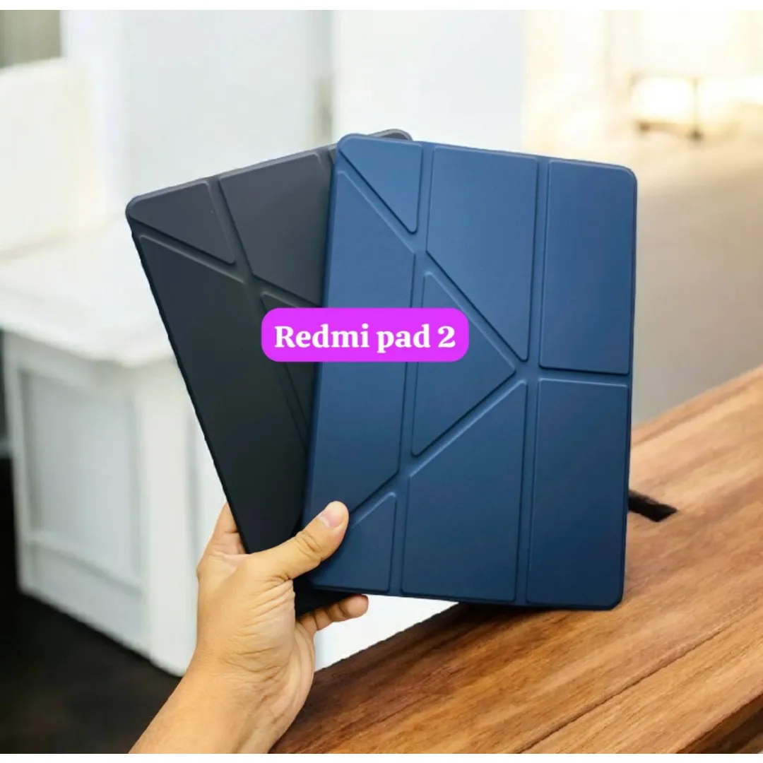 Xiaomi Redmi Pad 2 11 Inch Cover Case With [Pen Holder], Trifold Flip Stand Cover Case Phone Cases & Covers Price in Bangladesh - Mobile.com.bd