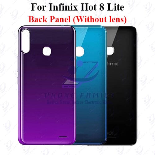 For Infinix Hot 8 Lite Back Panel/Backshell/ Casing + Side Button With Logo-All Colors Available Price in Bangladesh - Mobile.com.bd