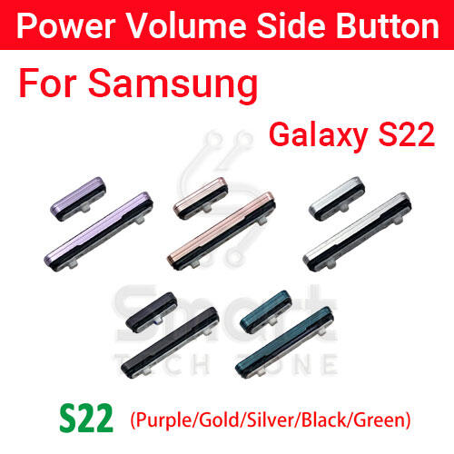 Power Volume Out Side Key Side Button For Samsung Galaxy S22 External Volume Button + Power ON OFF Replacement Parts Price in Bangladesh - Mobile.com.bd
