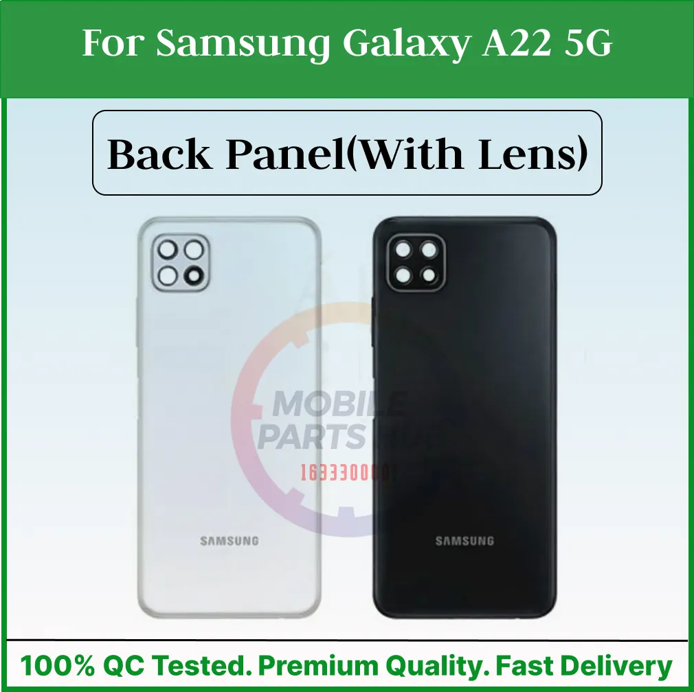 Samsung Galaxy A22 5G Back Panel/Backshell/ Casing + With Camera Lens + Side Buttons With Logo-All Colors Available Back Panels & Housings Price in Bangladesh - Mobile.com.bd