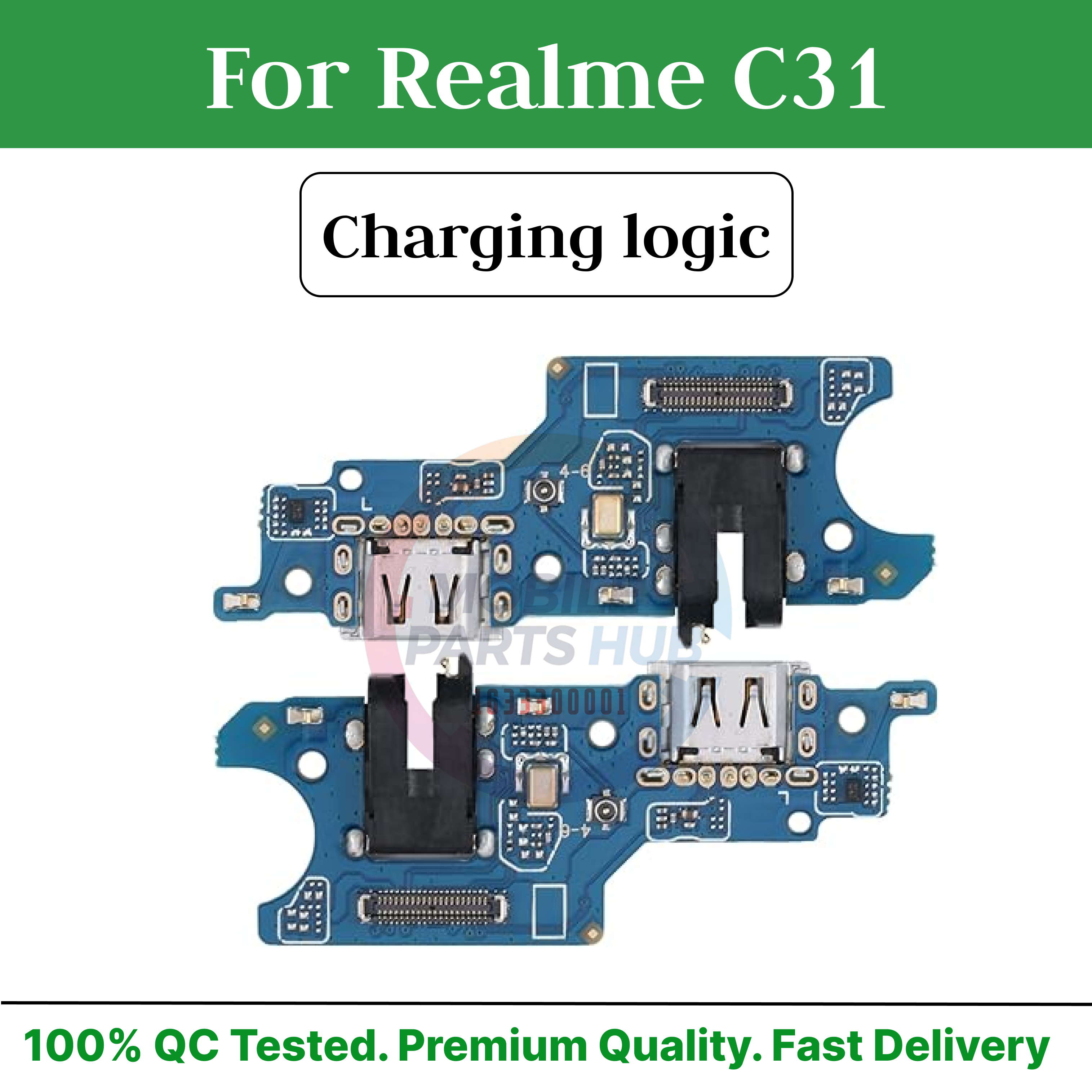 Charging Logic Board For Realme C31Charging Port USB Plug PCB Dock Connector Spare parts Mobile Parts & Accessories Price in Bangladesh - Mobile.com.bd