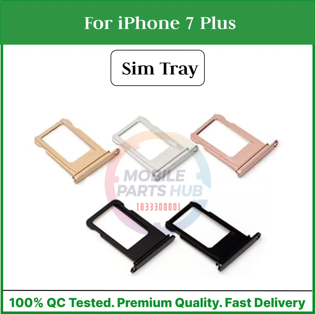 Apple iPhone 7 Plus Sim Tray Micro SD Card Slot with Sim Ejector Pin Replacement Part Sim Trays & Ejector Pins Price in Bangladesh - Mobile.com.bd