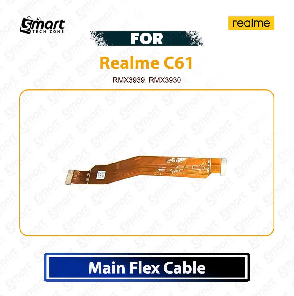 Realme C61 Main Board Motherboard Connector Flex Cable Ribbon PCB Board Replacement Repair Spare Part For RMX3939, RMX3930 - Price in Bangladesh