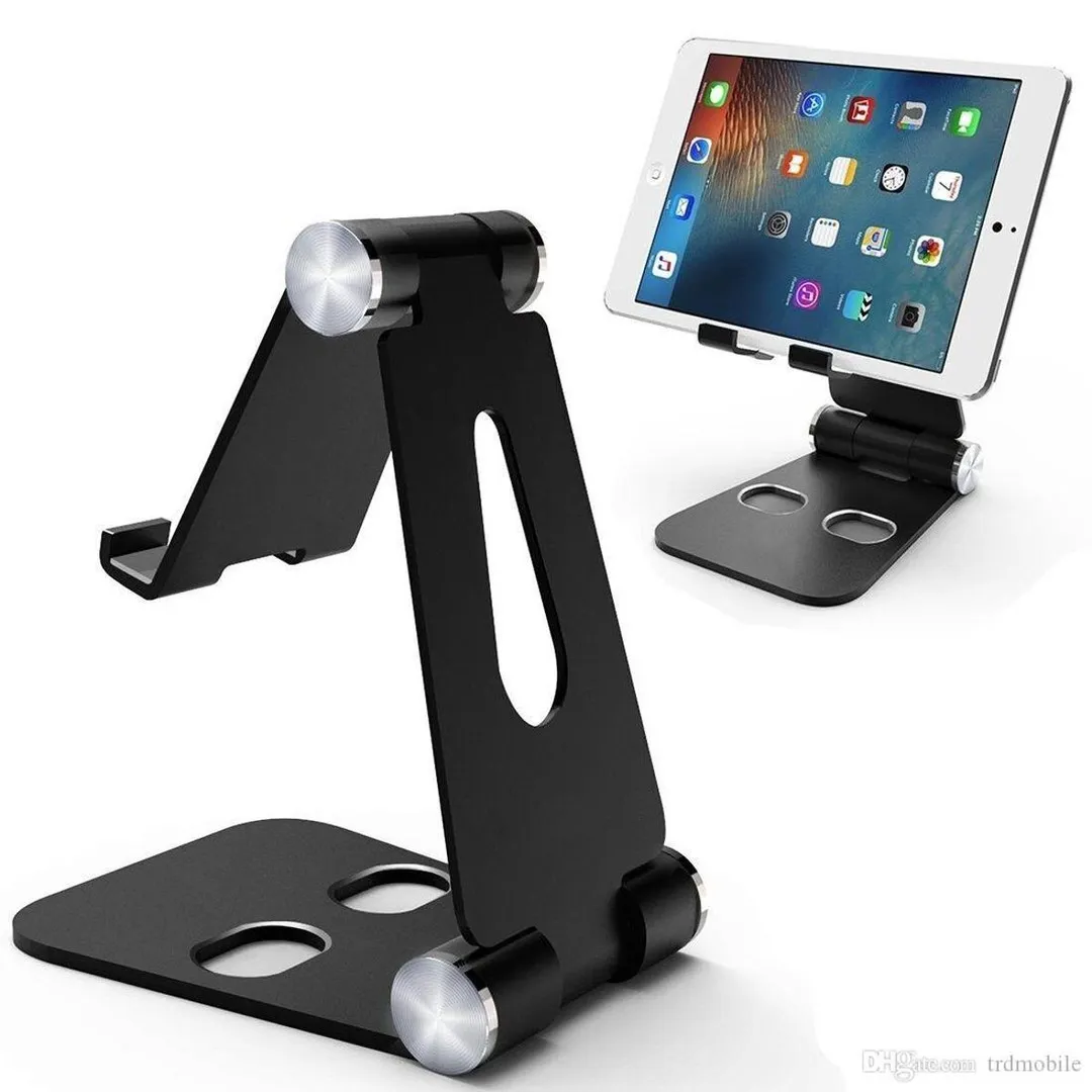 Aluminum Alloy Mobile Phone Holder Lazy Tablet Stand Creative Desktop Bracket Metal Support - Price in Bangladesh