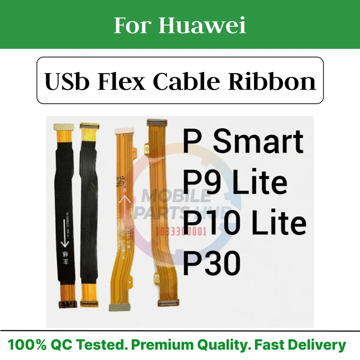 Main Motherboard (Main to SUB Board) Flex Cable for Huawei P Smart P9 Lite P10 Lite P30 Cable Ribbon Replacement part - Price in Bangladesh