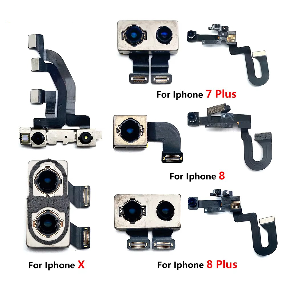 Rear Main Camera Module Flex Cable Replacement for iPhone X / 7 Plus / 8 / 8 Plus – Back & Front Camera Repair Spare Part Mobile Repair Parts Price in Bangladesh - Mobile.com.bd
