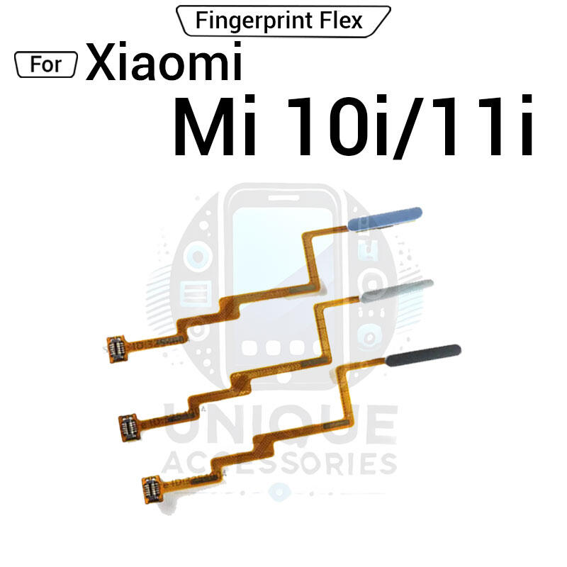 Power Button Fingerprint Sensor Flex Cable For Xiaomi Mi 10i 11i ON OFF Key Sensor Home Touch Fingerprint Sensor Flex Ribbon - Price in Bangladesh