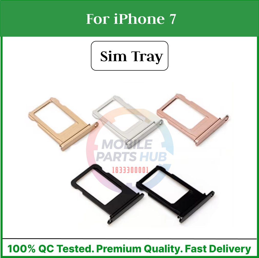 Apple iPhone 7 Sim Tray Micro SD Card Slot with Sim Ejector Pin Replacement Part Mobile Parts & Accessories Price in Bangladesh - Mobile.com.bd