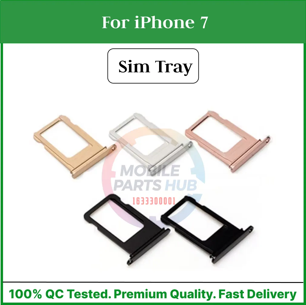 Apple iPhone 7 Sim Tray Micro SD Card Slot with Sim Ejector Pin Replacement Part Sim Trays & Ejector Pins Price in Bangladesh - Mobile.com.bd