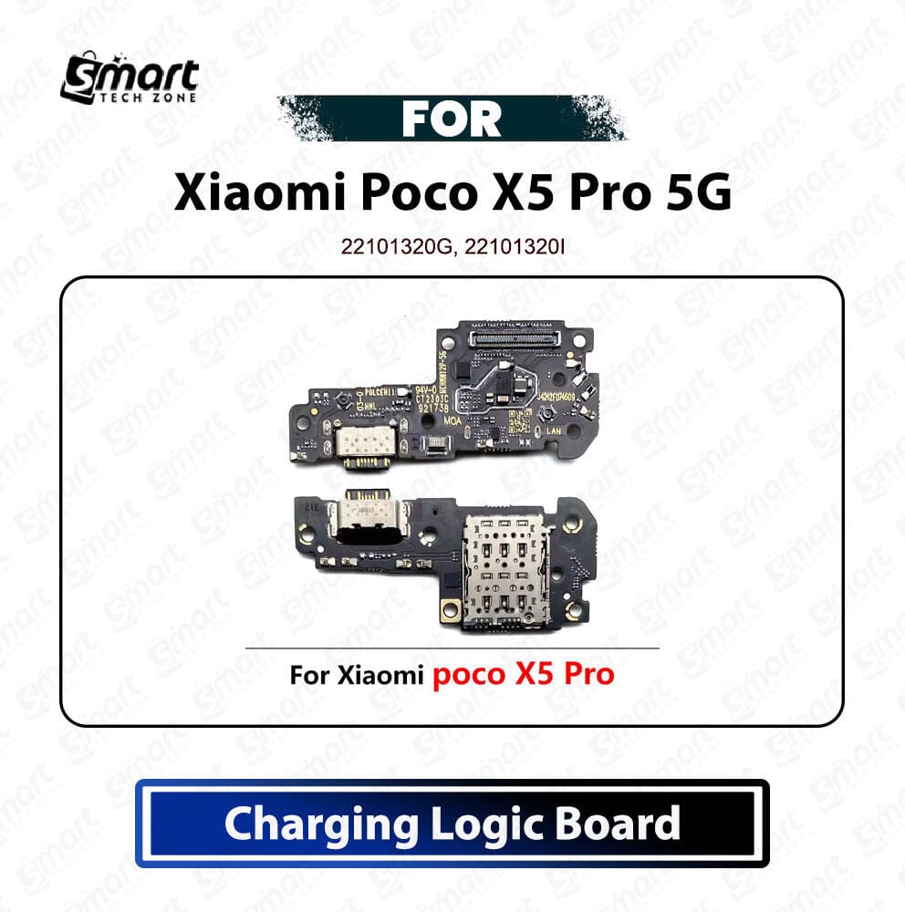 Xiaomi Poco X5 Pro 5G Charging Logic Board Charging Port USB Plug PCB Dock Connector Replacement Spare Repair Part - Price in Bangladesh