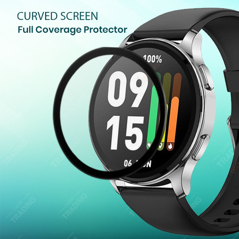 Amazfit Pop 3R Full Coverage Plastic Screen Protector Screen Protectors Price in Bangladesh - Mobile.com.bd
