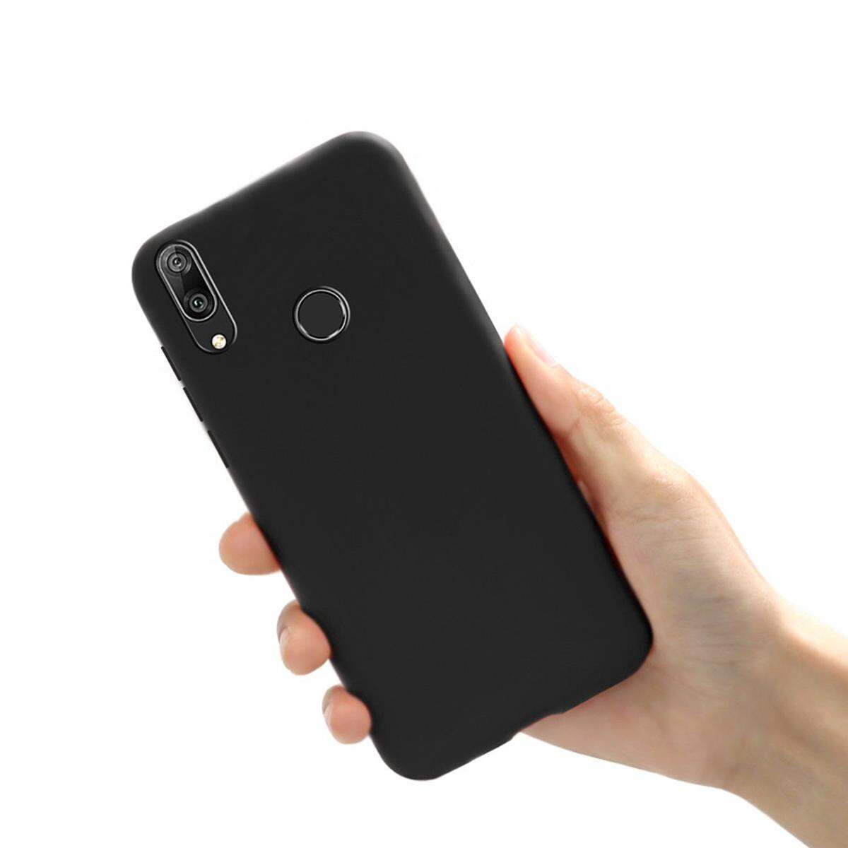 Huawei For Huawei Y9 2019 Case Soft Sandstone Slim Matte Cover Liquid Silicone Case Case & Cover Price in Bangladesh - Mobile.com.bd
