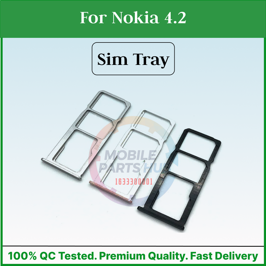 Nokia 4.2 Sim Tray Micro SD Card Slot with Sim Ejector Pin Replacement Part Mobile Parts & Accessories Price in Bangladesh - Mobile.com.bd