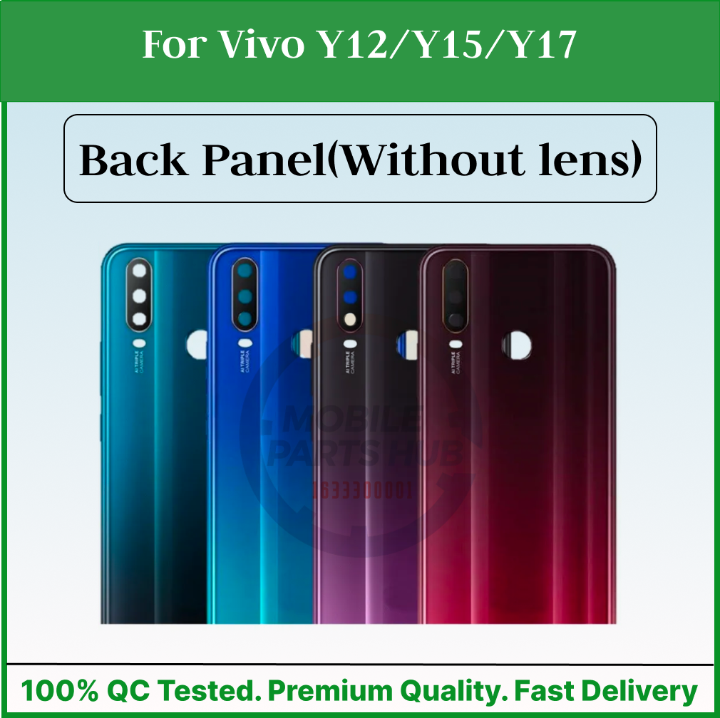 For Vivo Y12/Y15/Y17 Back Panel/Backshell/ Casing With Logo-All Colors Available Mobile Parts & Accessories Price in Bangladesh - Mobile.com.bd