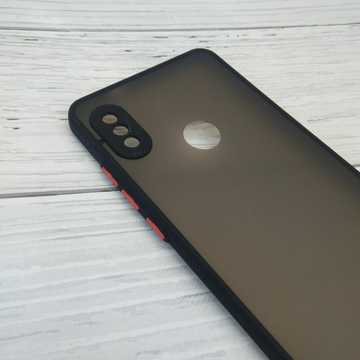 For Xiaomi Redmi note 6 and 6 pro matte Soft TPU Frame Translucent Matte PC Back Cover Phone Case Casing