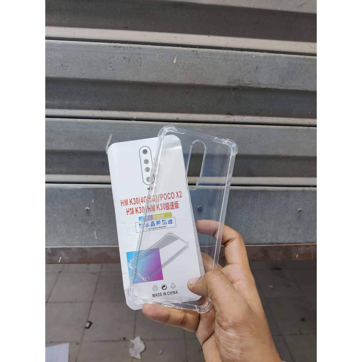transparent back cover for poco x2