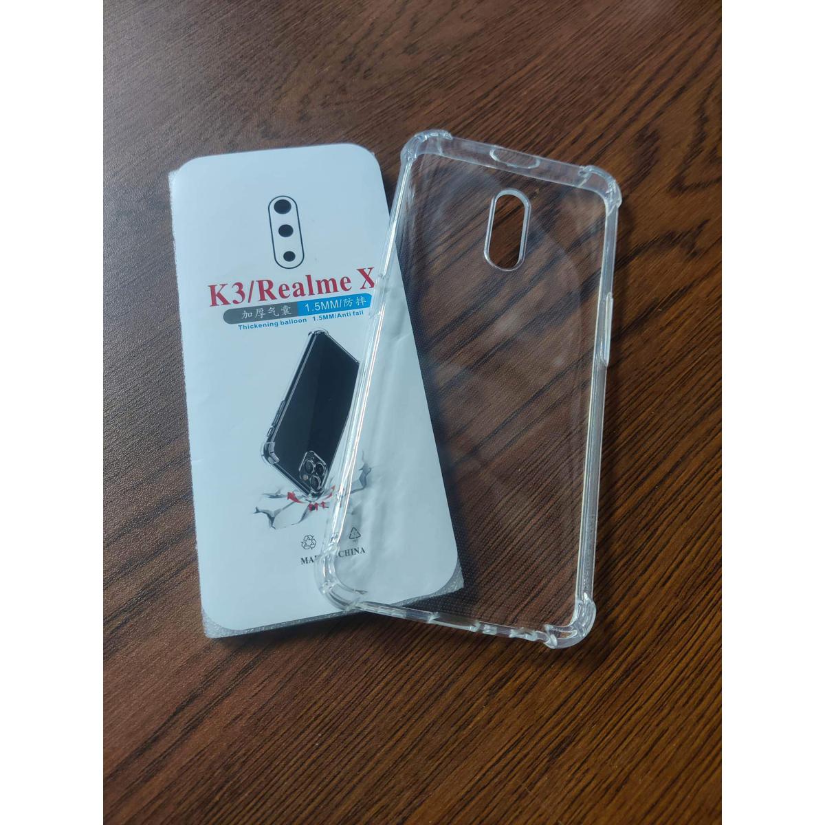 transparent back cover for realme x