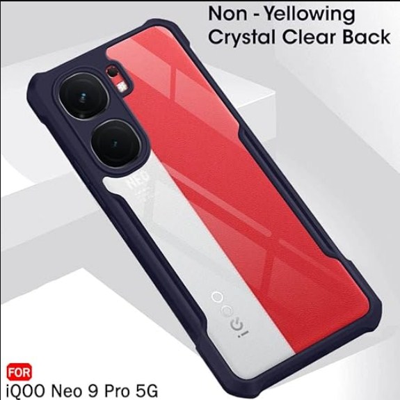 Iqoo Neo 9 Pro 5g Back Case Camera Protection Xundd Transparent Protective Mobile Phone Back Cover Iqoo Neo9Pro5g Mobile Phone Back Cover With Camera Protective Back Case