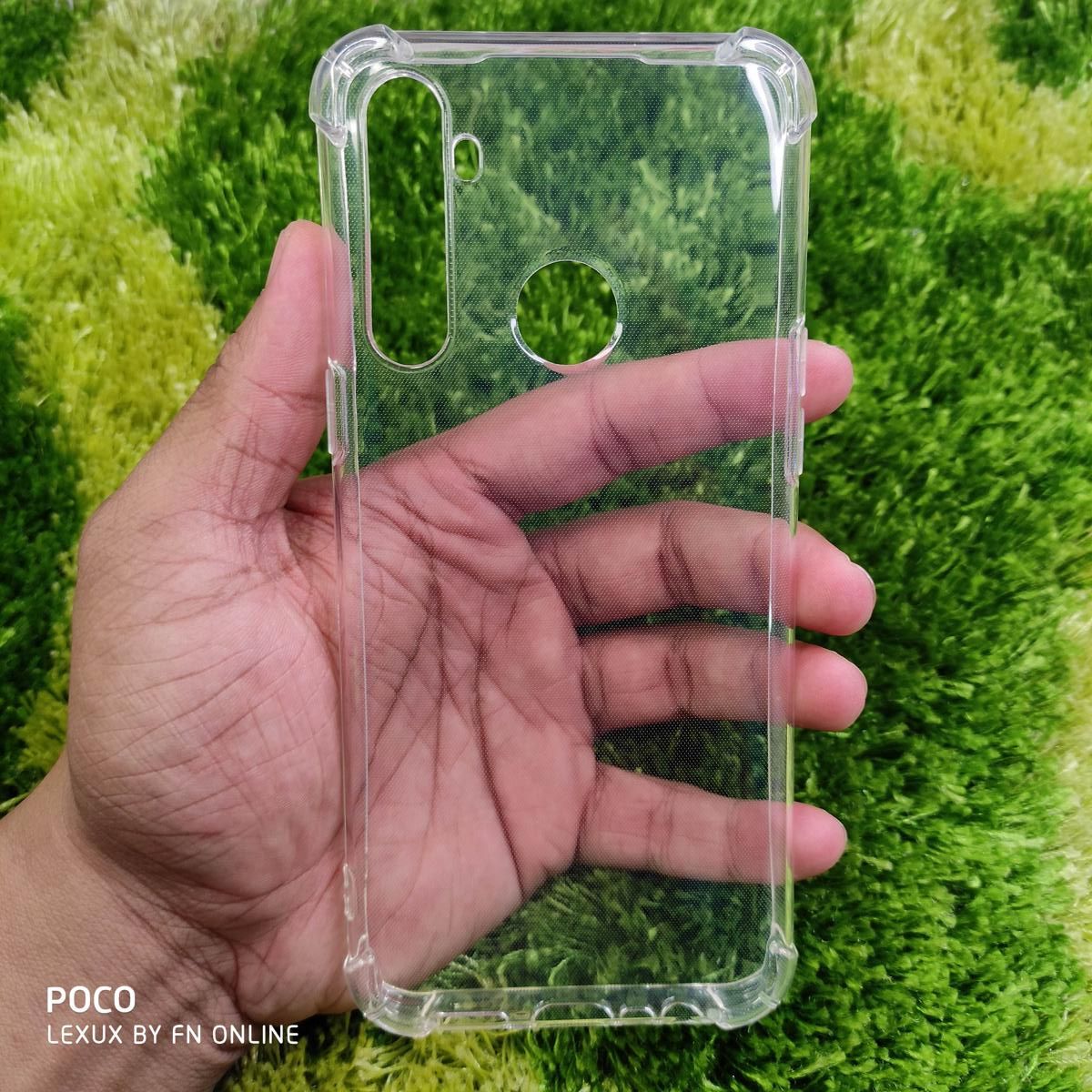 For Realme 5, 5s, 5i, 6i Clear Cover Soft Thin Anti-Scratches Crystal Case(Transparent)