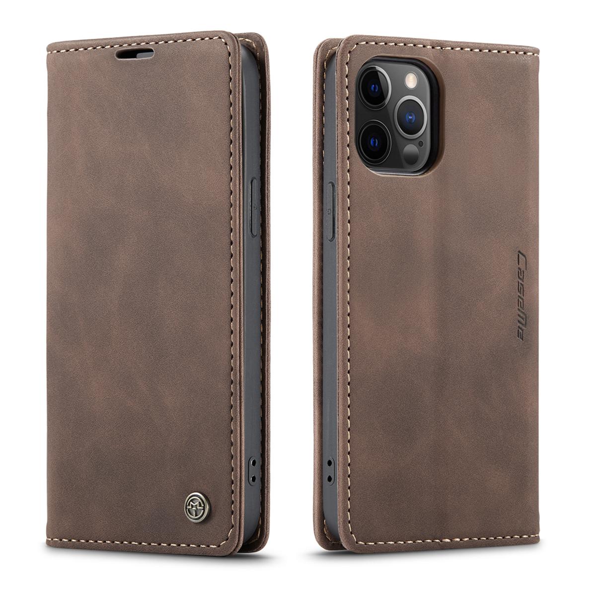 High quality R magnetic flip leather case for 12 Pro Max phone case wallet card cover