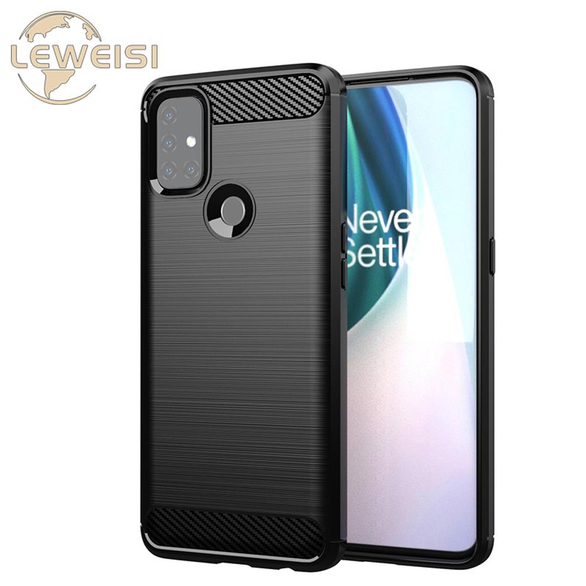 【Lejia】Leweisi fiber phone case for OnePlus N10 back cover shockproof