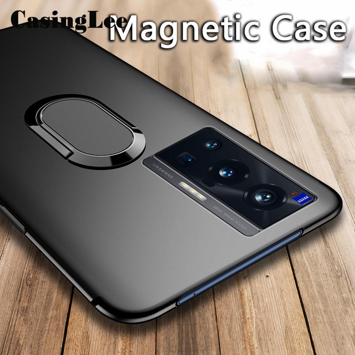 【Lejia】Casinglee for Vivo pro case Soft Matte full shockproof car magnetic holder cover phone case Vivo X70 pro for female and male
