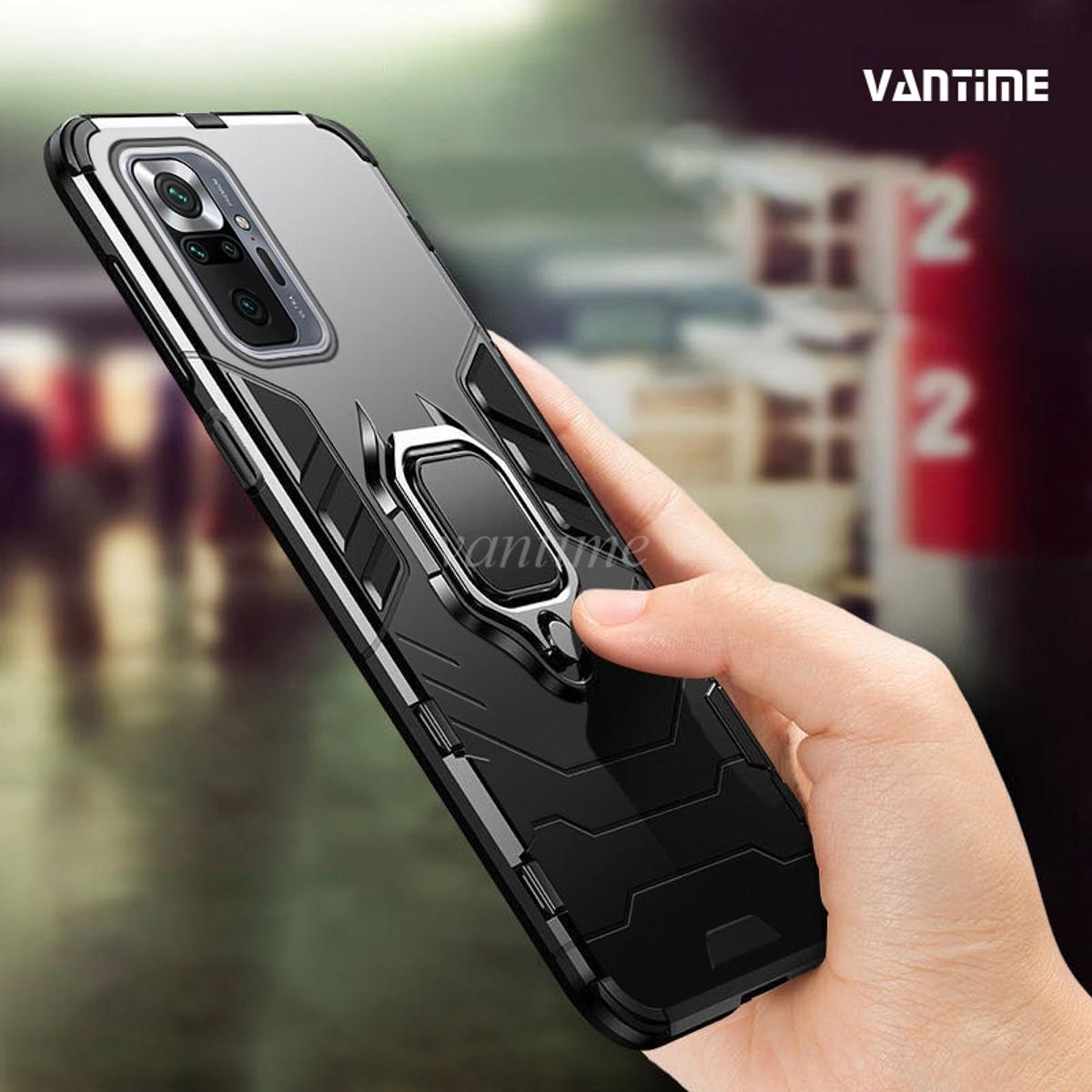 Vantime for Xiaomi Redmi Note 10 pro   4g  hard case shockproof stand Holder cover
