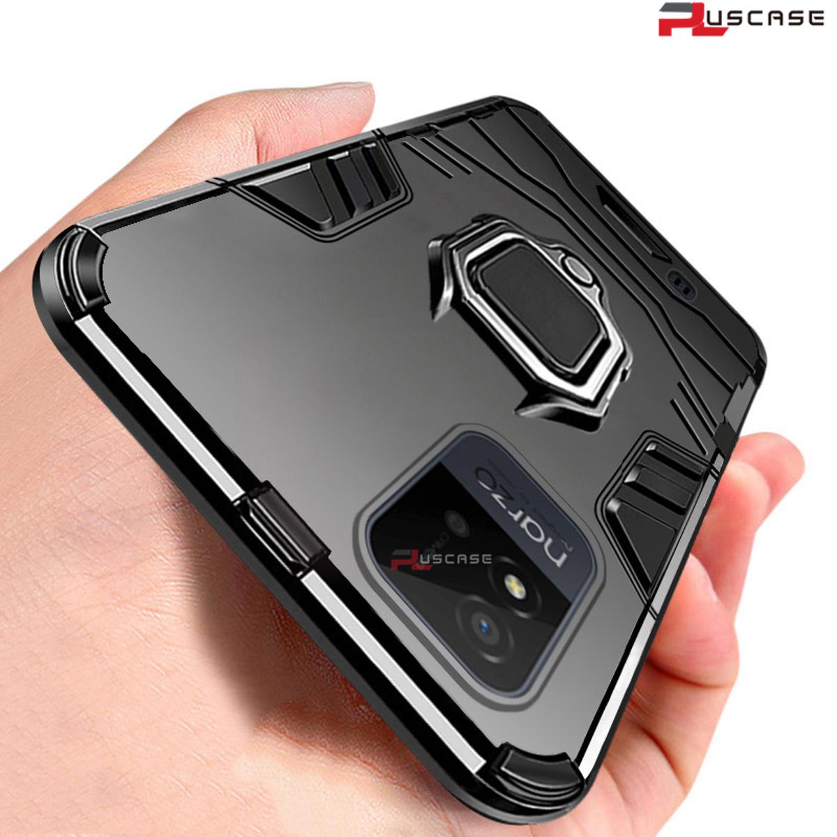 Pluscase 'unkr' to 'n' 'realme realme narzo 50i Ring Stand Holder Case Hard back shockproof COVER