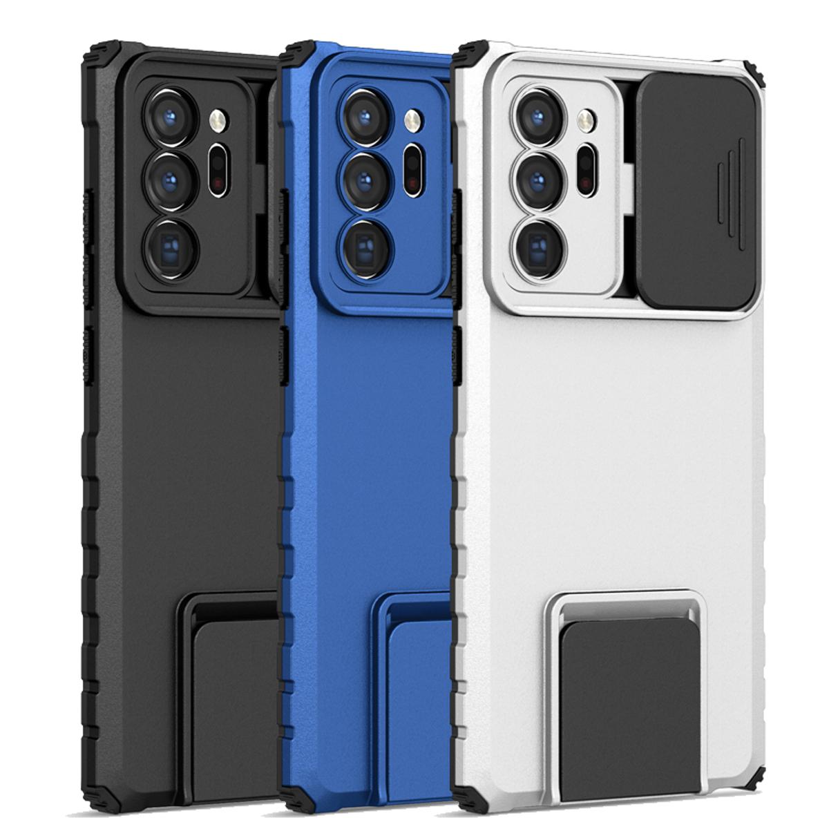 For Samsung Galaxy Note 20 ultra-thin hard case sliding lens protective leg back cover