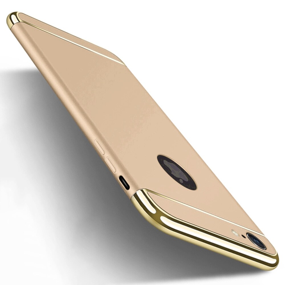 Luxury 360 full cover plating case for 6/6S pc matte hard cover case