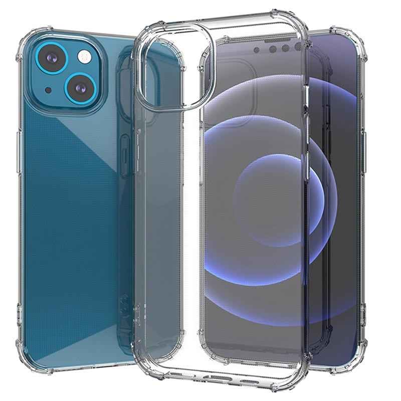 For iPhone 13 Transparent Clear Silicon Tup Back Cover Phone Cases phone cover Pani Cover