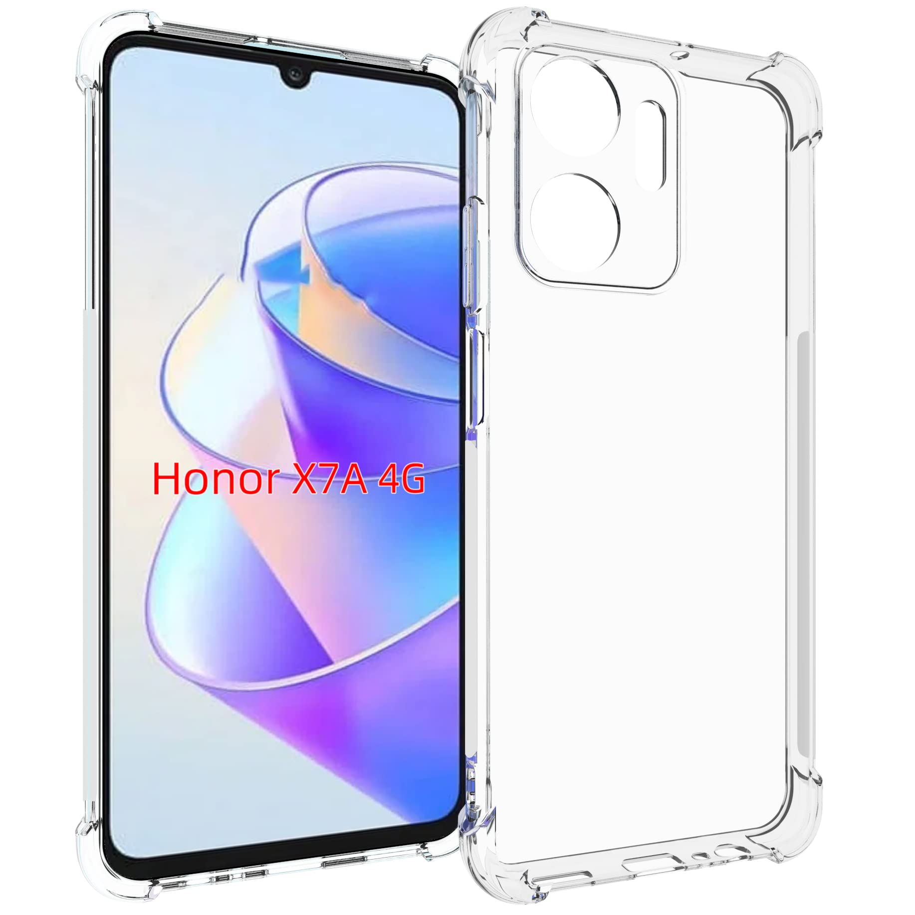 transparent back cover for honor x7A