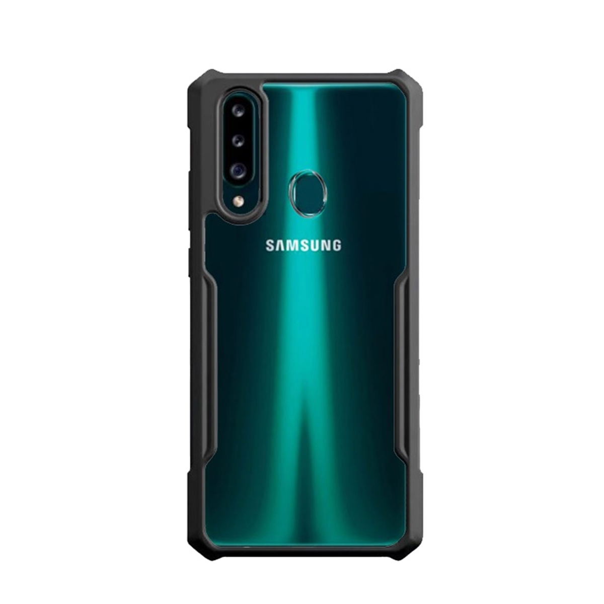 Xundd Transparent Hybrid Back Cover for Samsung Galaxy A20s