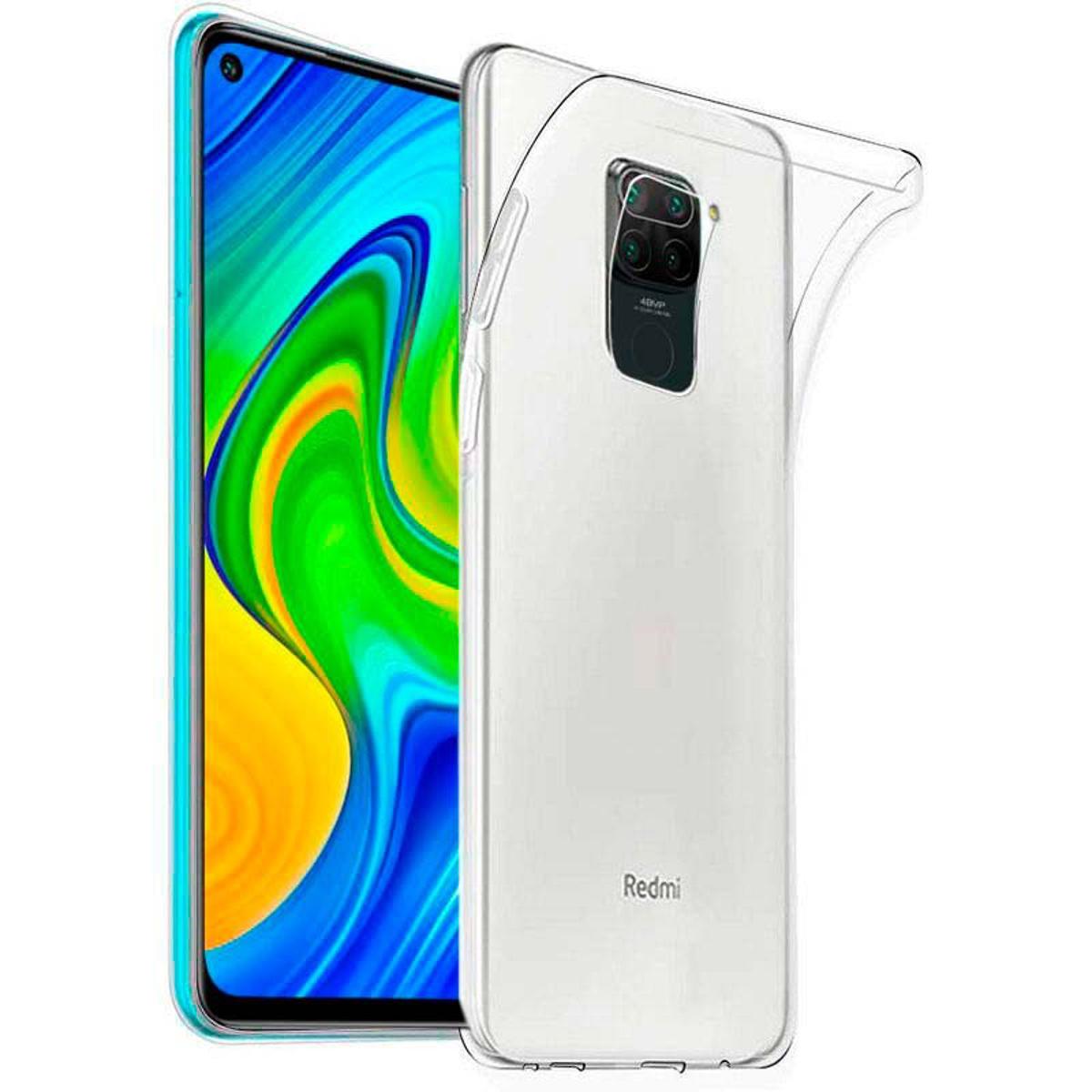 Back Case For Xiaomi Redmi Note 9 Transparent Cover Tpu Back Case