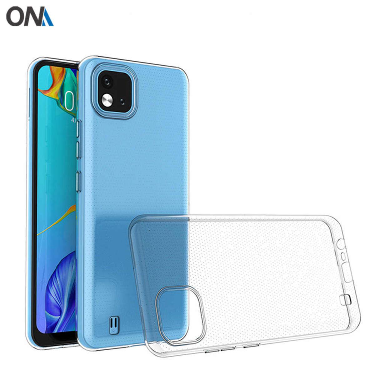 Back Case For Oppo Realme C20 Transparent Cover Tpu Back Case