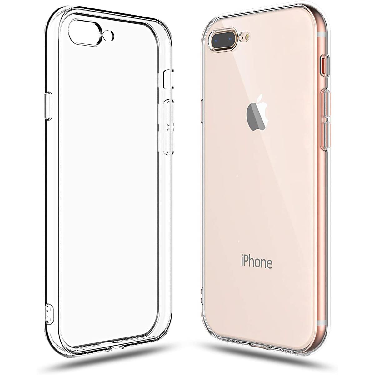 Back Case For iPhone 7 Plus Transparent Cover Tpu Back Case