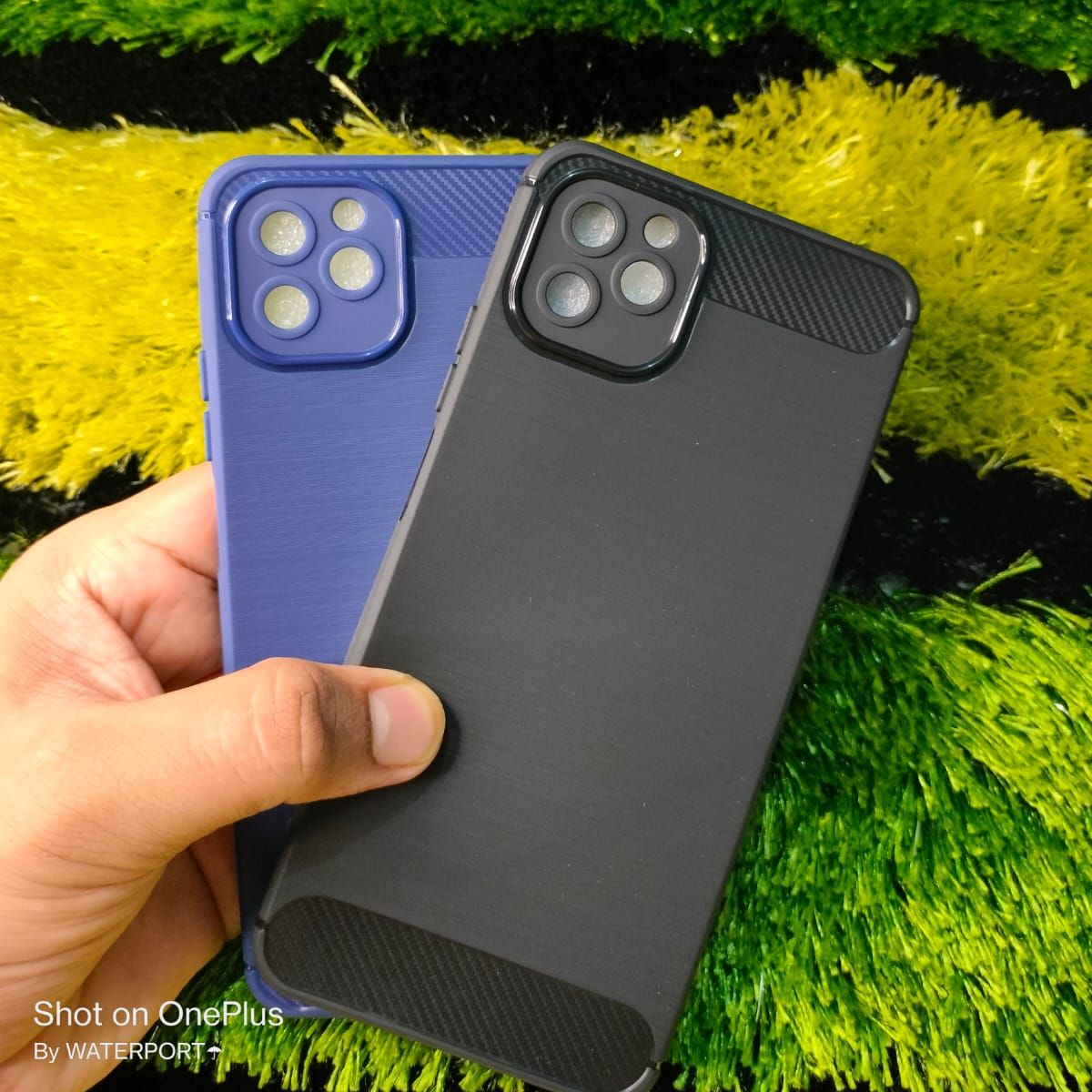 Walton Primo R10 Back Cover Luxury Carbon Fiber Soft Silicon With Camera Protection Back Case Walton Primo R10 R 10