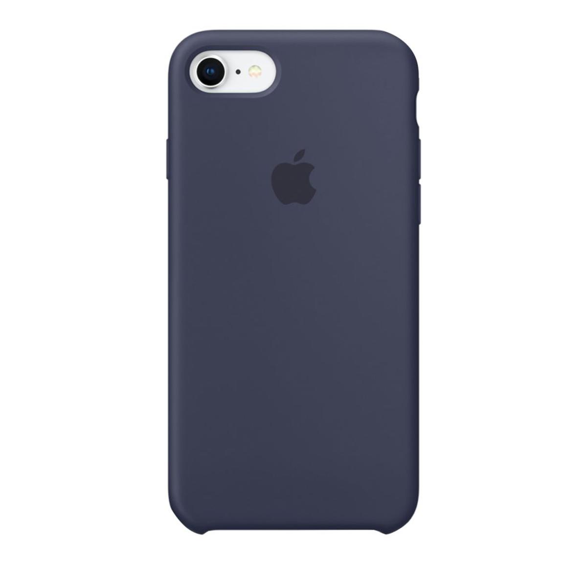 Solid Colour Silicone Back Case Cover For Apple Iphone 7/8 - Redmi Note 11 Back Cover