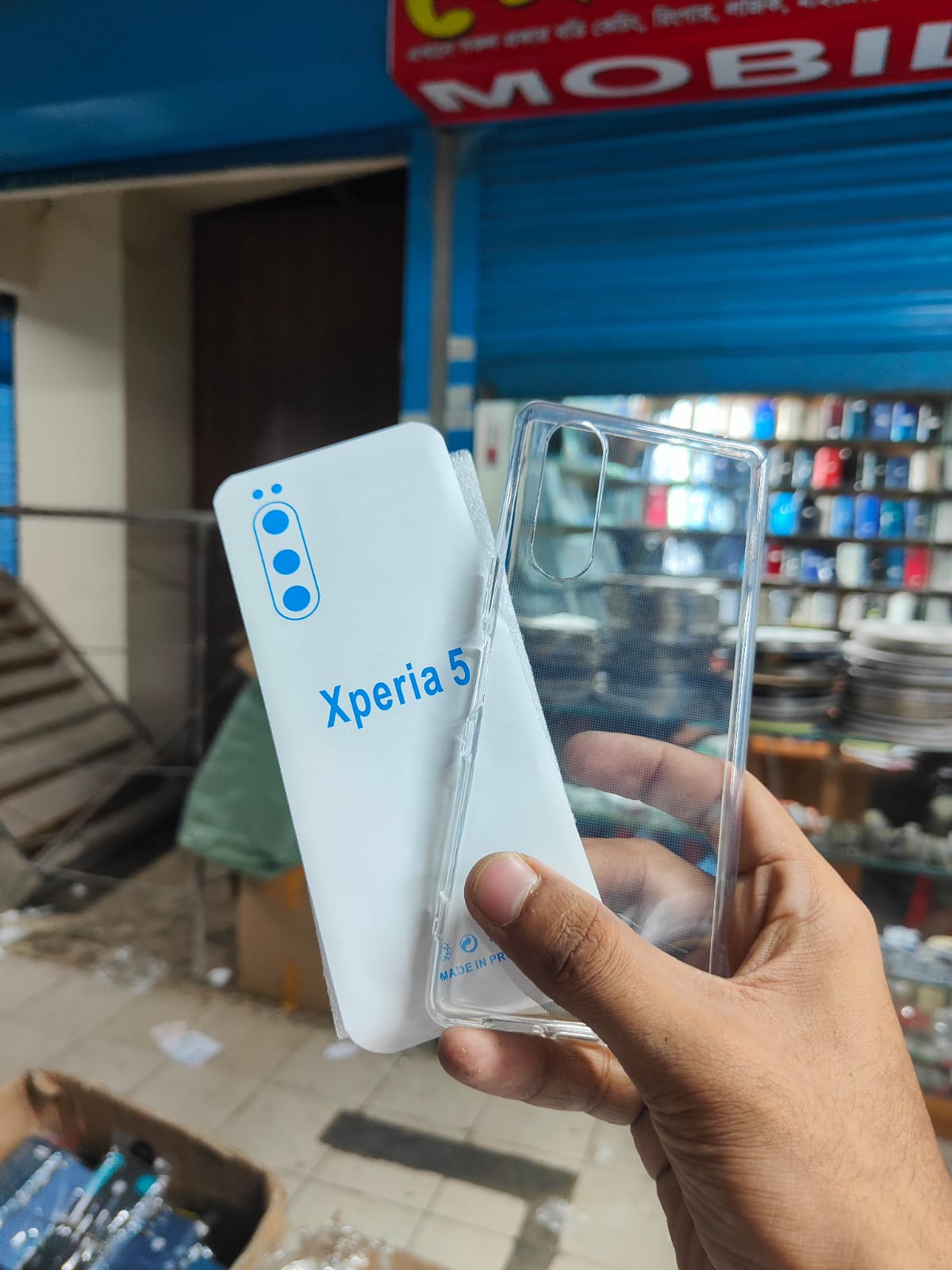 for sony xperia 5 soft clear transparent  back cover